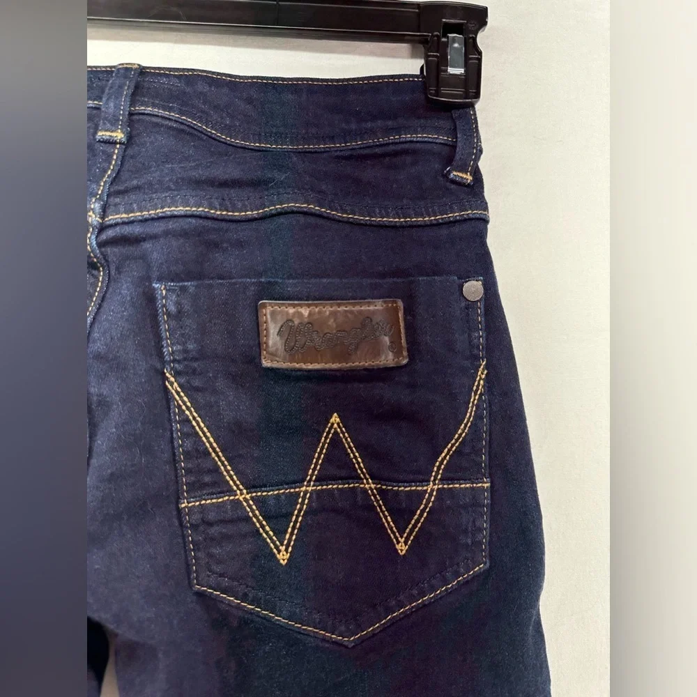 Wrangler Skanders Straight Leg Dark Denim‎ Jeans Men's 28 X 26